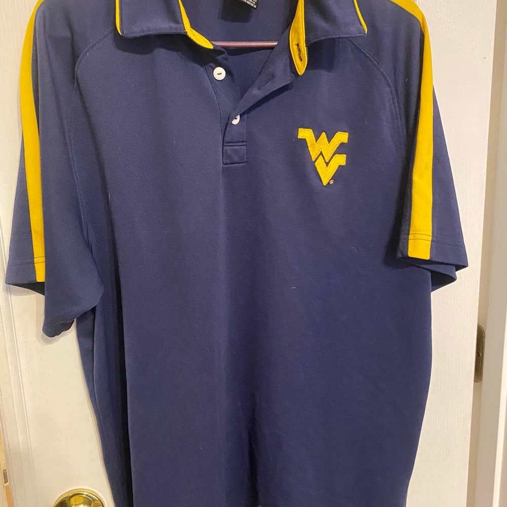 Nike West Virginia University WVU Polo Golf Shirt